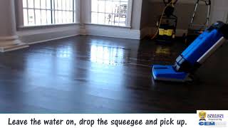 How to AutoScrub your Luxury Vinyl Flooring [upl. by Yleik]