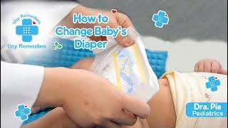 Ask a Pedia  How to Change Babys Diapers [upl. by Snook]