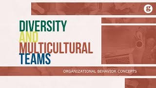 Diversity and Multicultural Teams [upl. by Naahs]