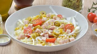 4 RECETAS DE ENSALADAS FÁCILES Y RÁPIDAS [upl. by Einnij]