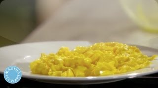 Fluffy Scrambled Eggs  Martha Stewart [upl. by Kirenoj910]