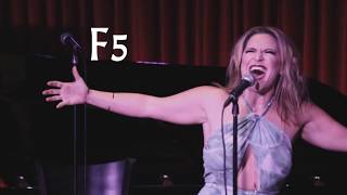 HD Shoshana Bean Full Vocal Range B2  C♯7 [upl. by Tihor586]