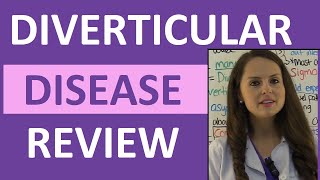 Diverticulitis  Diverticular Disease Nursing  Diverticulosis Symptoms Diet Treatment NCLEX [upl. by Dygal]