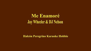 Karaoke  Jay Wheeler y DJ Nelson  Me Enamoré [upl. by Anestassia]