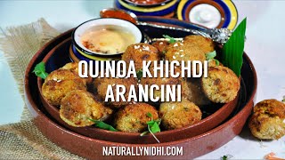 Quinoa Khichdi Arancini [upl. by Maximilien256]