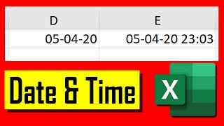 How to Quickly Insert Date And Time In Excel [upl. by Bryanty]