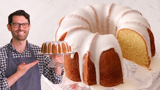 Easy Vanilla Bundt Cake Recipe [upl. by Notpmah]