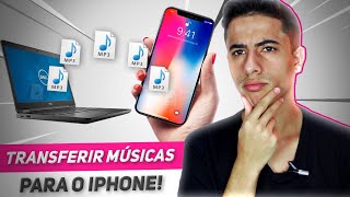 Como transferir MÚSICAS DO PC para o iPhone [upl. by Enaud]