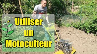 Comment Utiliser Un Motoculteur [upl. by Knowle773]