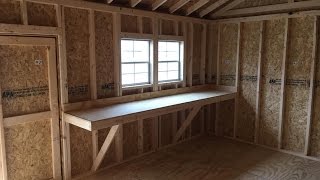 12 X 16 Workshop Shed  Ottawa Shed Builders [upl. by Bobseine]