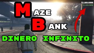 GTA V MAZEBANK DINERO INFINITO MODO HISTORIA [upl. by Onek193]