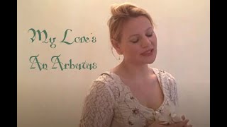 MY LOVES AN ARBUTUS Traditional Irish Celtic Melody  Joanna Henwood [upl. by Aisiram719]