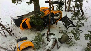 The Craziest Snowmobile Fails amp Wins Of 2021 [upl. by Ik102]