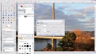 Mettre un filigrane avec Gimp [upl. by Elleirbag124]