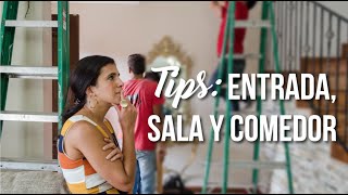 TIPS PARA MEJORAR TU ENTRADA SALA Y COMEDOR [upl. by Jay]