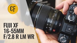 Fuji XF 1655mm f28 R LM WR lens review with samples [upl. by Ginsburg]