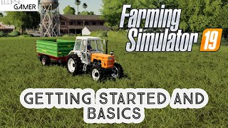 Farming Simulator 19  Getting Started and Basics  Xbox Series X  Xbox One  FS19 [upl. by Anoy]