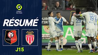 Rennes Monaco  12  Le résumé  Ligue 1 202324 [upl. by Vish]