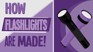 How Flashlights Are Made [upl. by Akirdnuhs]