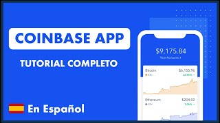 COINBASE APP TUTORIAL en Español en 2025 📲 Como Usar Coinbase en el CELULAR [upl. by Ecinrev546]