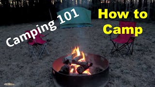 Camping 101 for Beginners  Useful Knowledge [upl. by Dionis]