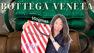 My Bottega Veneta Padded Cassette  Unboxing  Vlogmas [upl. by Kuehn117]