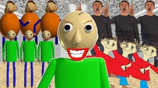 BALDI CLONED HIMSELF AND ALL HIS FRIENDS  New Baldis Basics Mod [upl. by Guenzi573]