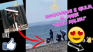 SANGIOVANNI E GIULIA AL MARE PER IL VIDEO DI quotMALIBUquot🤩🎵🥰 GIULIA STABILE E SANGIOVANNI AL MARE 🤩 [upl. by Season]