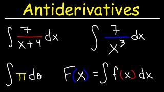 Antiderivatives [upl. by Geerts]