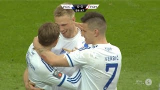 Highlights FCK 53 FC Midtjylland [upl. by Farica]