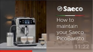 How to maintain your Saeco PicoBaristo [upl. by Lorine]