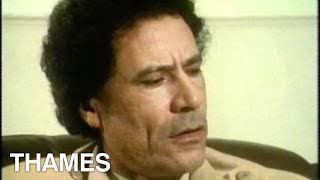 Libya  Muammar Gaddafi Interview TV Eye [upl. by Ahsieyk]