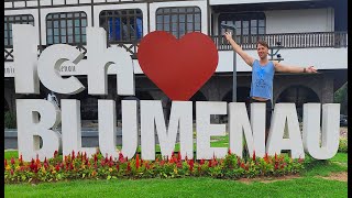 German Tourist visits Brazils German City Blumenau 2020 Travel Vlog [upl. by Nivat]