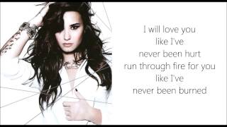 Demi Lovato  Never Been Hurt Lyrics [upl. by Kwei]