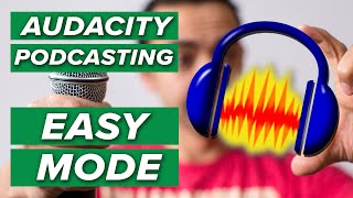 How to Record and Edit a Podcast in Audacity Complete Tutorial [upl. by Troyes]