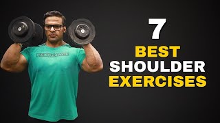 7 Best Dumbbell SHOULDER Workout  Yatinder Singh [upl. by Eudora]