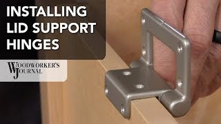 How to Install Lid Supporting Torsion Hinges [upl. by Niaz]