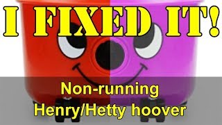 Numatic Henry and Hetty Hoovers how to take them apart troubleshoot and fix them [upl. by Herahab]