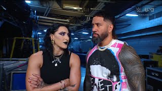 Rhea Ripley and Jey Uso Segment  WWE RAW 91624 [upl. by Clywd]