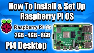 How To Install amp Set Up Raspberry Pi OS  Pi4 Pi3 Pi2 [upl. by Roselba]