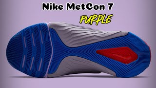 Nike MetCon 7 PURPLE Detailed Look and Release Update [upl. by Fletch838]