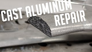 🔥Cast Aluminum Weld Repair [upl. by Jer]