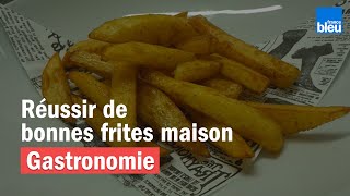 De bonnes frites maison croustillantes et fondantes [upl. by Eillim]