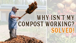 Common Compost Problems FIXED amp How to Turn Your SIMPLE Compost [upl. by Tobey180]