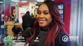 How to Become a Cosmetologist Cosmetology Training at Delta Tech [upl. by Amathist81]