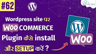 How to Install WooCommerce Plugin on a WordPress Site Step By Step [upl. by Iv]