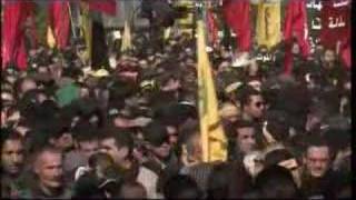 Nasrallah appears at Ashura procession  19 Jan 08 [upl. by Zaragoza]