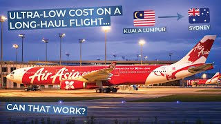 TRIPREPORT  Air Asia X ECONOMY  Airbus A330300  Kuala Lumpur  Sydney [upl. by Aleyak495]