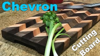 Chevron Cutting Board Tutorial [upl. by Asha521]