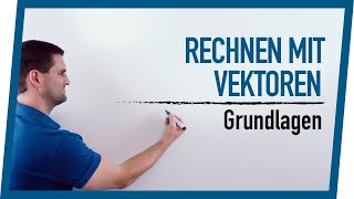 Rechnen mit Vektoren Grundlagen  Mathe by Daniel Jung [upl. by Lletram]